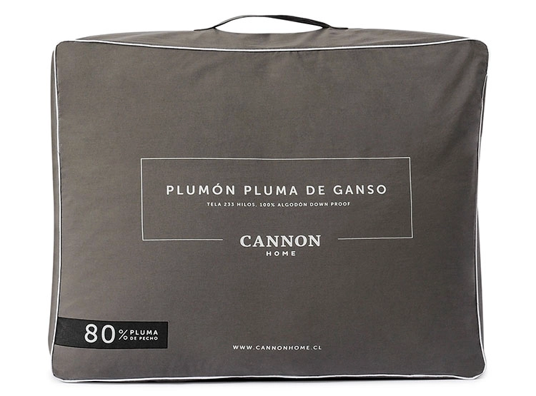 PLUMÓN CANNON 80% PLUMA PECHO GANSO 2 PLAZAS - 5