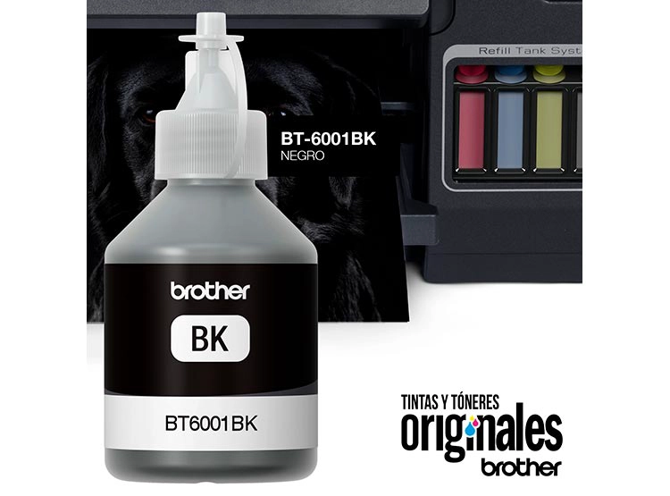 TINTA BROTHER BT6001BK NEGRO - 2