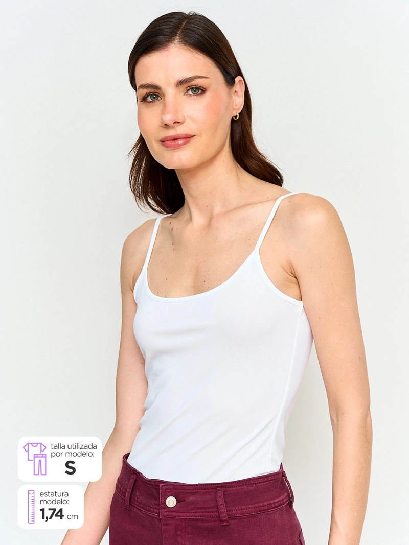 POLERA MUJER MARQUIS TIRITAS SIN MANGAS