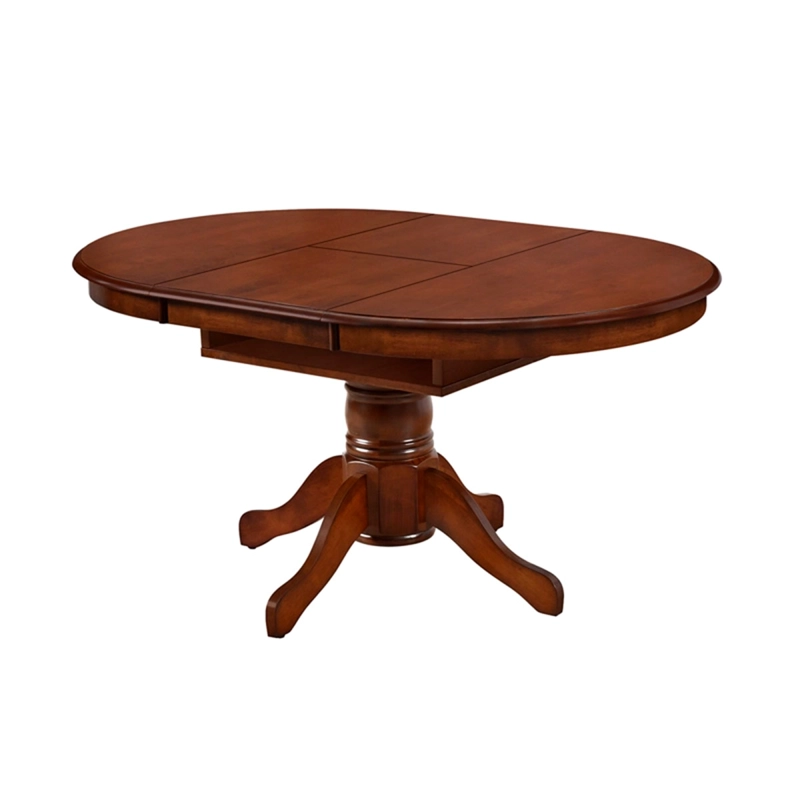 JUEGO DE COMEDOR RIPLEY HOME LYON EXTENSIBLE 4 SILLAS CAFÉ - 7