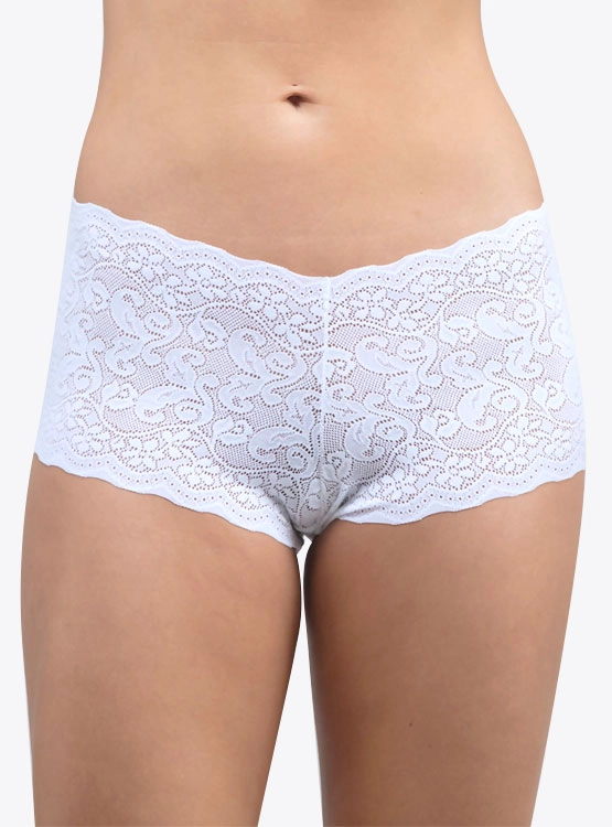 3 PACK CALZÓN MUJER FLORES ENCAJE 10042 - 2
