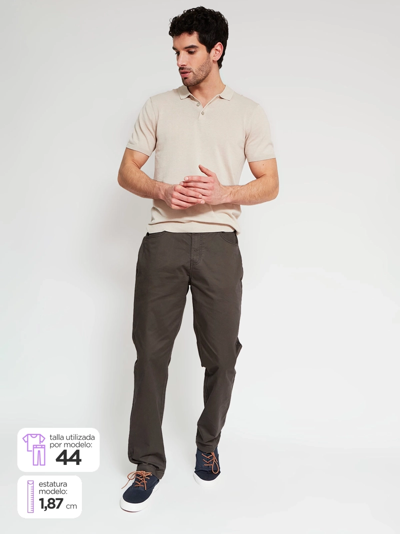 PANTALÓN HOMBRE REGATTA ALGODÓN