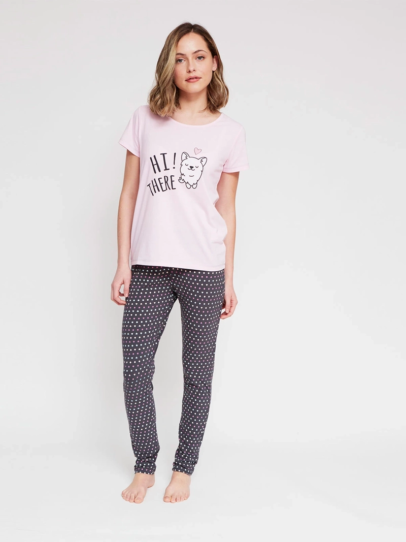 PANTALÓN PIJAMA MUJER INDEX ALGODÓN - 4