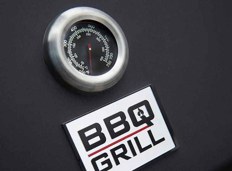 PARRILLA A CARBON BBQ GRILL TENESSE NEGRO - 7