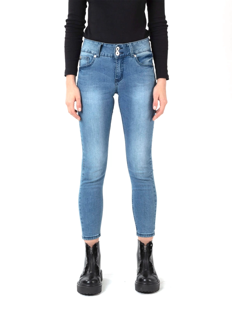 JEANS MUJER ELLUS REGULAR FIT ALGODÓN - 3