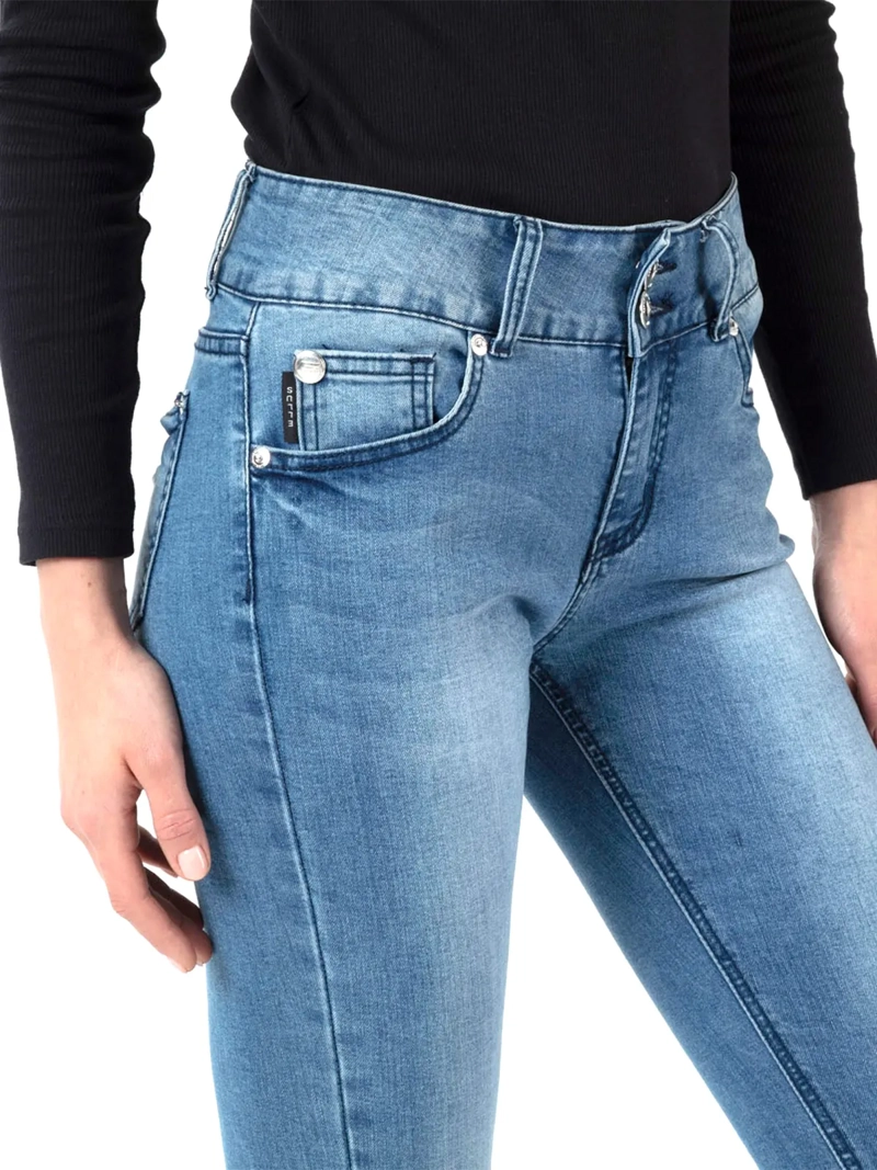 JEANS MUJER ELLUS REGULAR FIT ALGODÓN - 4