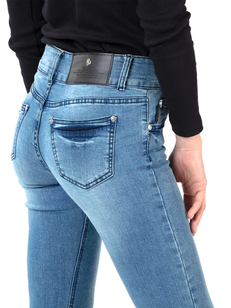 JEANS MUJER ELLUS REGULAR FIT ALGODÓN - 5