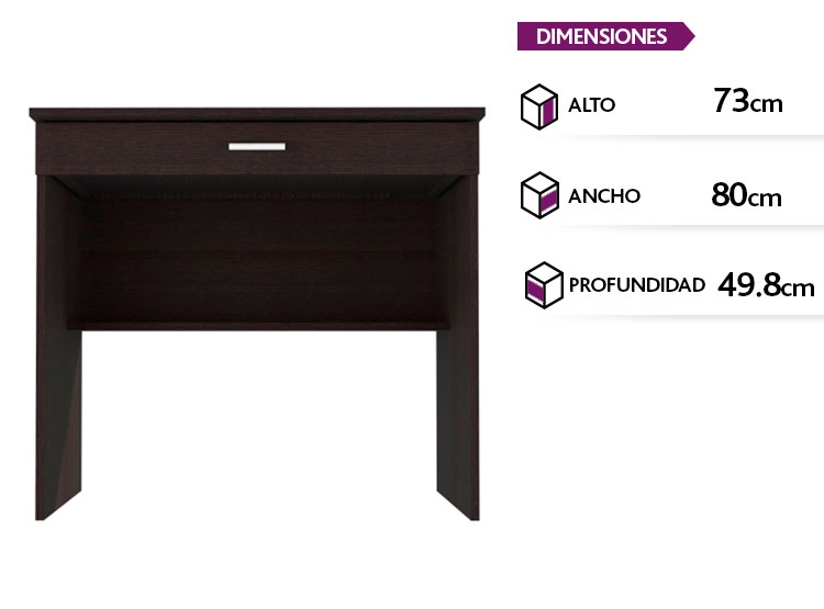 ESCRITORIO TUHOME OFFICE 1 WENGUE - 1