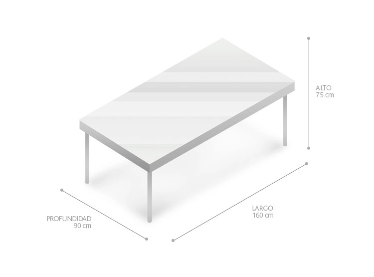 MESA DE COMEDOR RIPLEY HOME URBAN CHOCOLATE 160 X 90 CM - 2