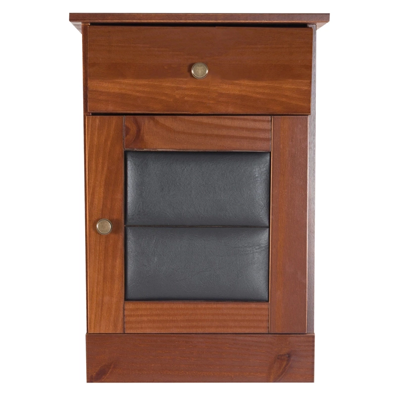 JUEGO DE DORMITORIO FLEX CAMA EUROPEA MÁXIMO COBRE BD 2 PLAZAS CHOCOLATE + MADERAS LORRAINE - 7