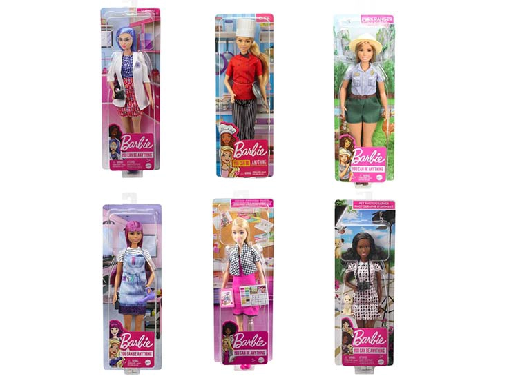 MUÑECA BARBIE PROFESIONES / MODELO ALEATORIO - 2