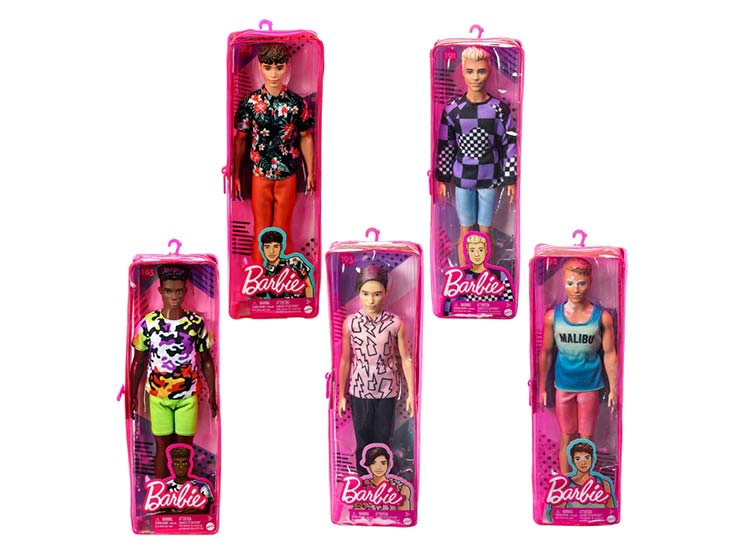 MUÑECO KEN BARBIE FASHIONISTA / MODELO ALEATORIO - 2