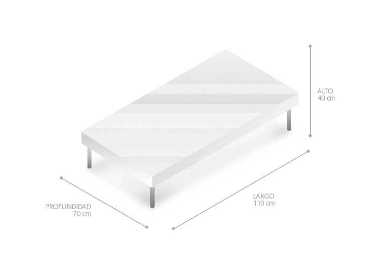 MESA DE CENTRO CLAVIJO DESIGN MURCIA ACERO ACERO - 2