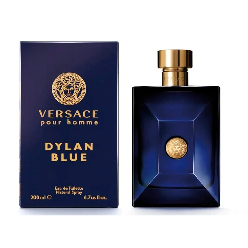 PERFUME VERSACE DYLAN BLUE HOMBRE EDT 200 ML - 2