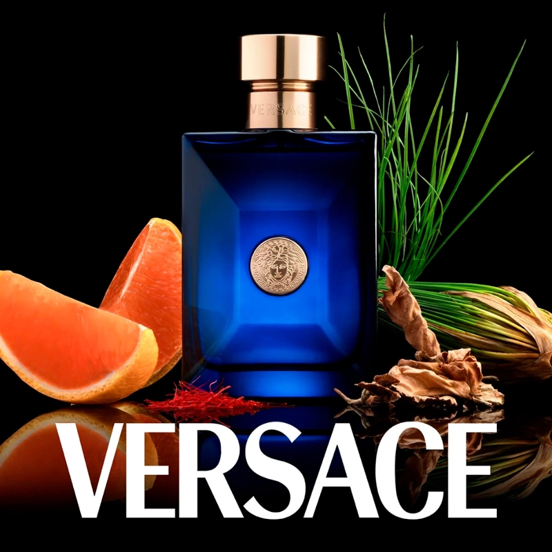 PERFUME VERSACE DYLAN BLUE HOMBRE EDT 200 ML - 3