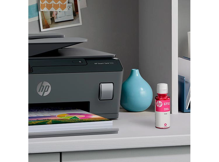 BOTELLA TINTA HP ORIGINAL GT52 MAGENTA 70ML - 6