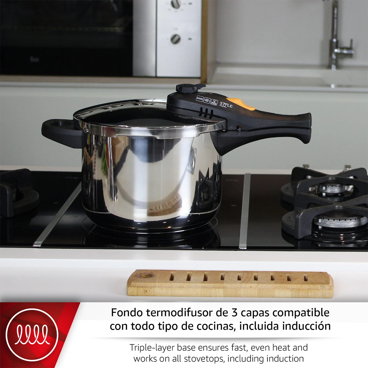 OLLA A PRESIÓN MAGEFESA STYLE 6 L - 3