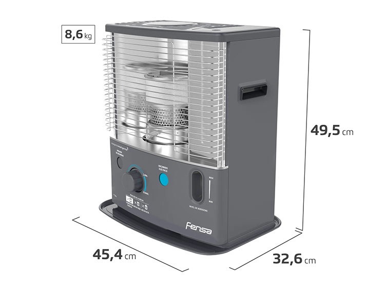 ESTUFA FENSA PARAFINA MECHA 4,2 LT F 720+ - 2