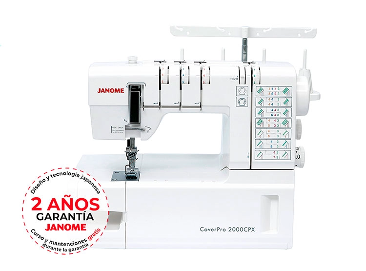 MÁQUINA DE COSER COLLERETERA JANOME 2000CPX - 1