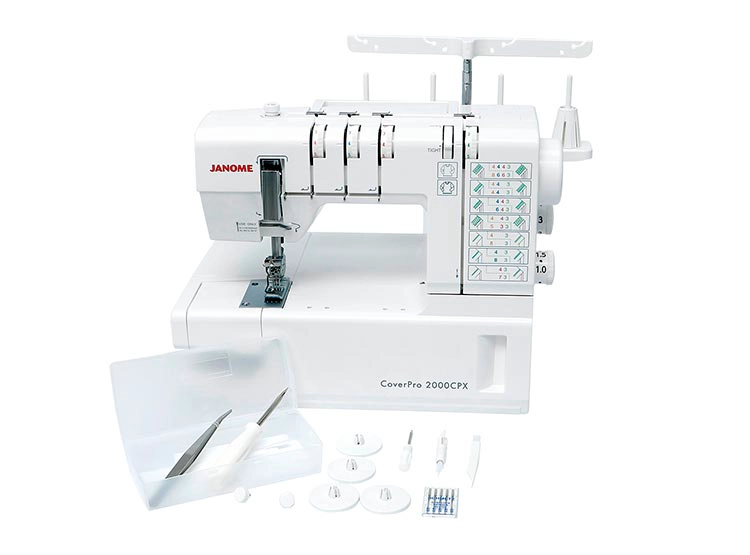 MÁQUINA DE COSER COLLERETERA JANOME 2000CPX - 6