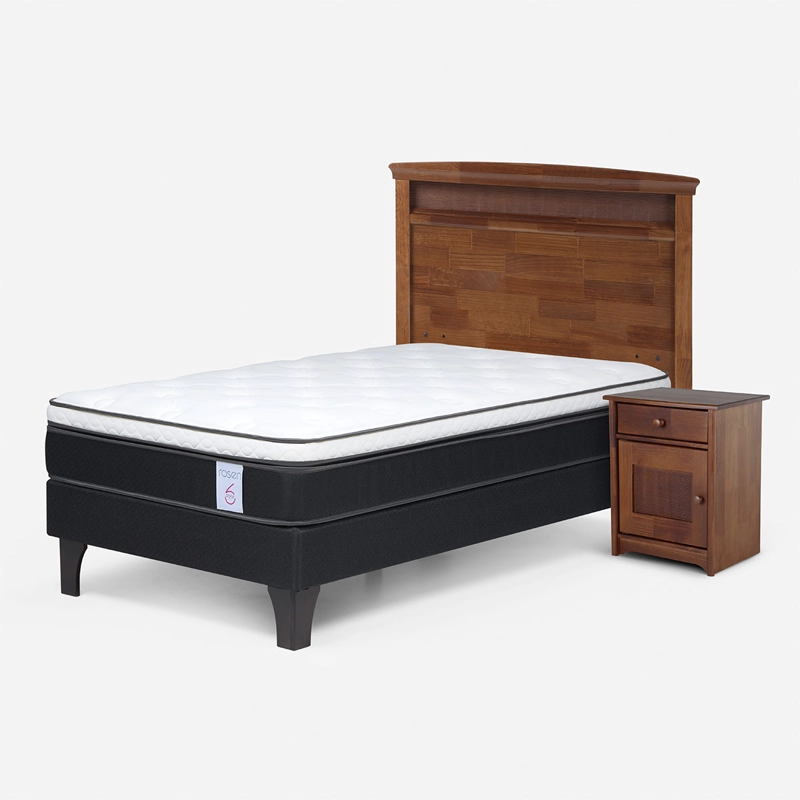 JUEGO DE DORMITORIO ROSEN CAMA EUROPEA NEW STYLE 6 1.5 PLAZAS + SET VENETO - 2