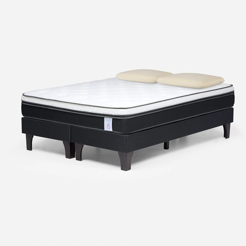 JUEGO DE DORMITORIO ROSEN CAMA EUROPEA NEW STYLE 6 BD 2 PLAZAS + TEXTIL - 2