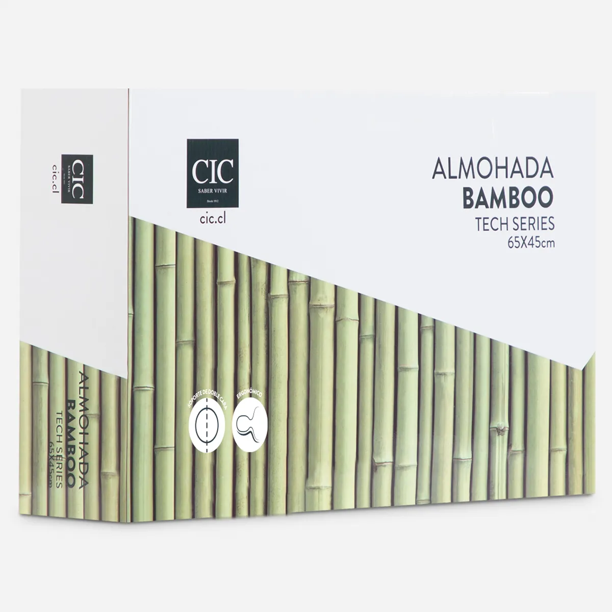 ALMOHADA CIC VISCOELASTICA BAMBOO TECH SERIES 45 X 65 CM - 2