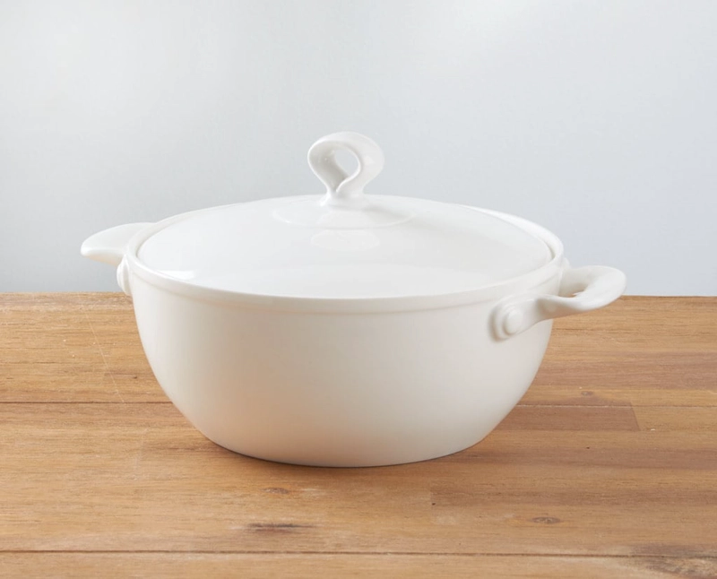 FUENTE HORNO RIPLEY HOME PASTA TAPA L BLANCO - 1