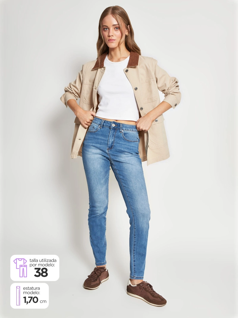 JEANS MUJER PEPE JEANS SKINNY - 1