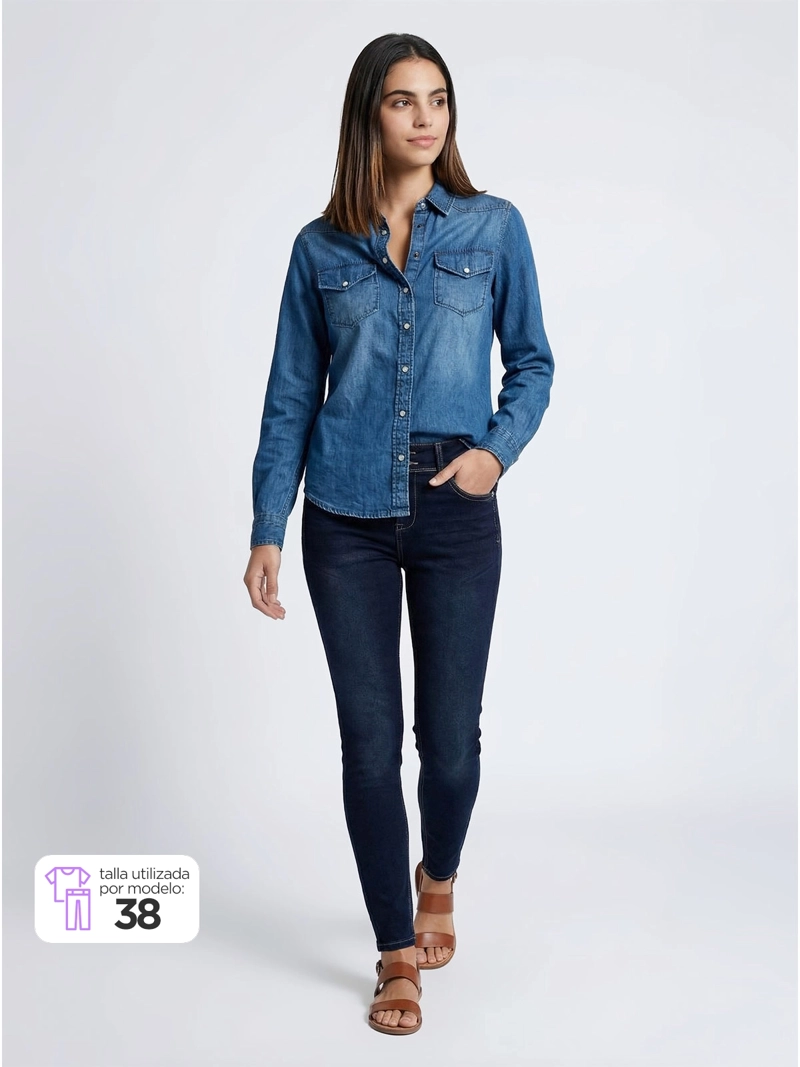 JEANS MUJER PEPE JEANS VERA - 1