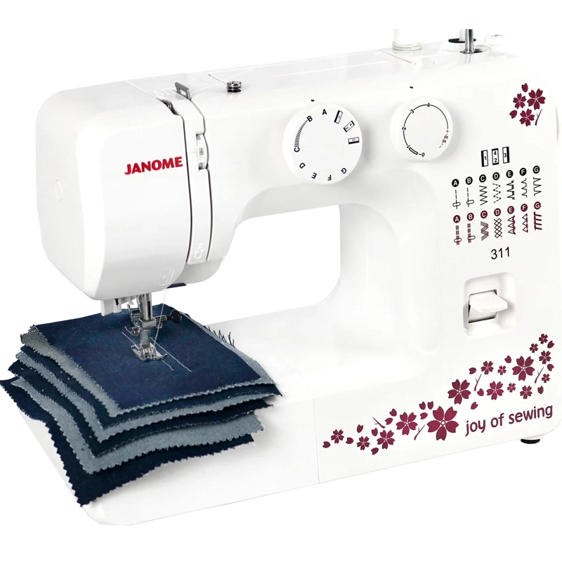 COMBO JANOME MAQUINA DE COSER 311 + OVERLOCK 8002D - 3