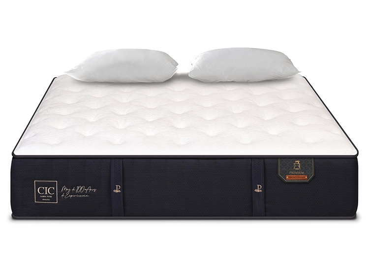 SET CIC COLCHÓN PREMIUM 2 PLAZAS + ALMOHADAS - 1