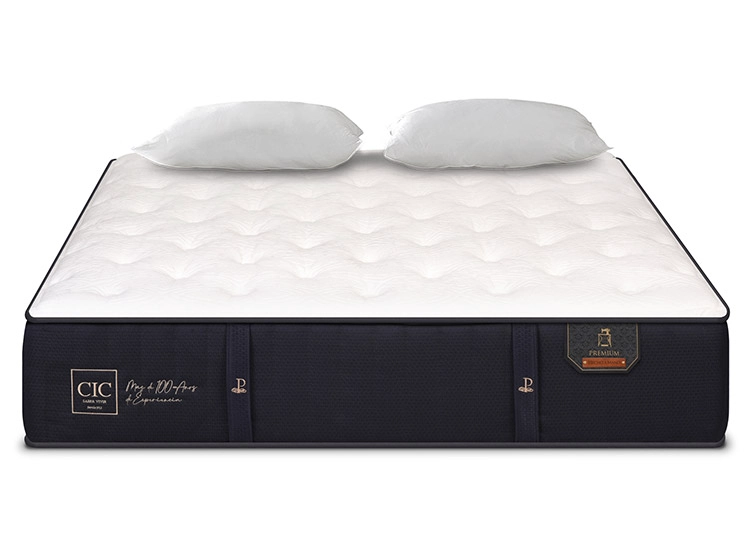 SET CIC COLCHÓN PREMIUM KING + ALMOHADAS - 1