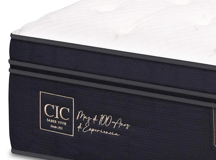 SET CIC COLCHÓN SUPER PREMIUM 1 PLAZA + CUBRE - 4