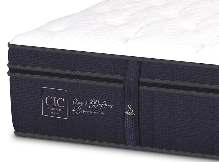 SET CIC COLCHÓN SUPER PREMIUM 2 PLAZAS + CUBRE - 4