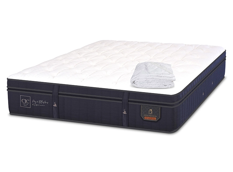 SET CIC COLCHÓN SUPER PREMIUM KING + CUBRE - 2