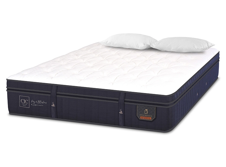 SET CIC COLCHÓN SUPER PREMIUM KING + ALMOHADAS - 2