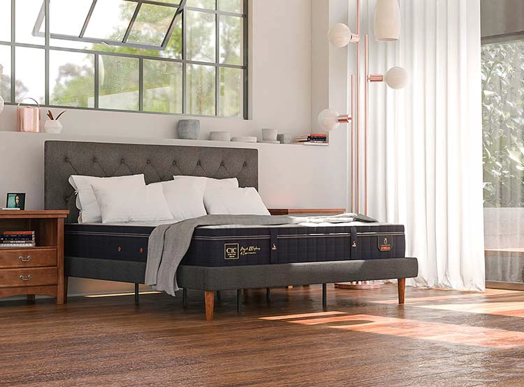 SET CIC COLCHÓN SUPER PREMIUM KING + ALMOHADAS - 9