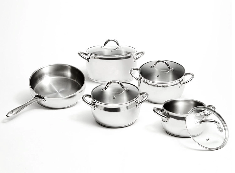 BATERÍA DE COCINA MAGEFESA KUCHEN 9 PIEZAS - 1
