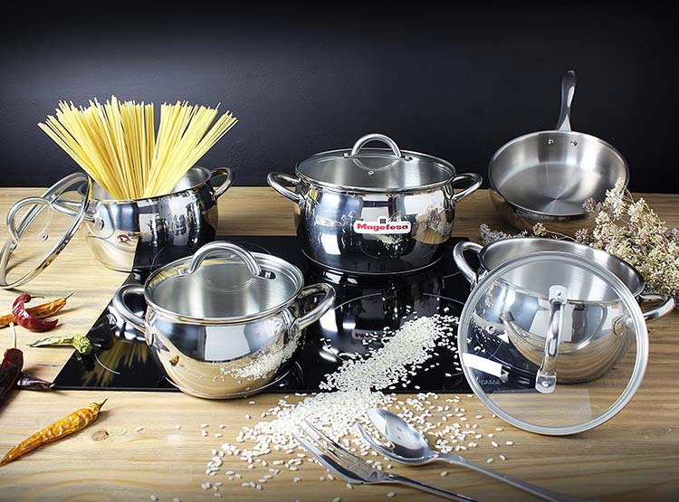 BATERÍA DE COCINA MAGEFESA KUCHEN 9 PIEZAS - 7