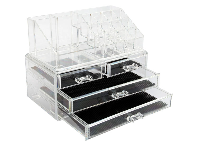 ORGANIZADOR DE COSMETICOS BODY SECRET ACRILICO - 1