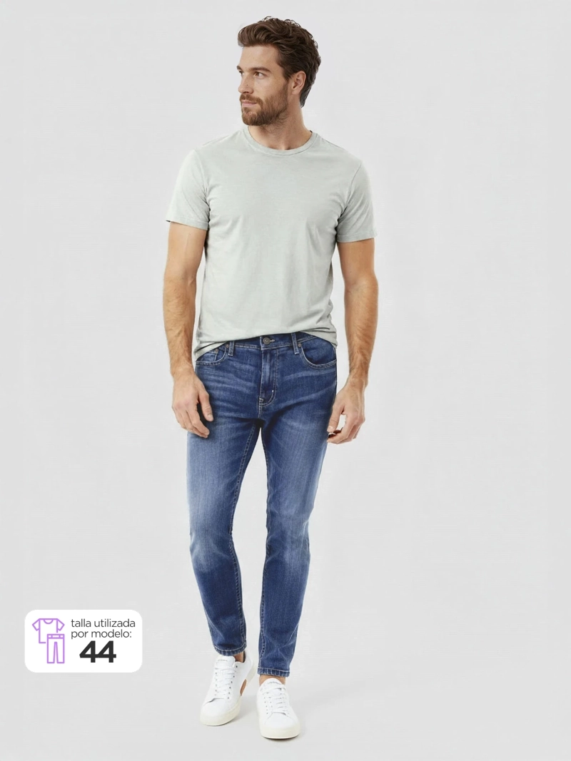 JEANS HOMBRE BARBADOS SKINNY - 1