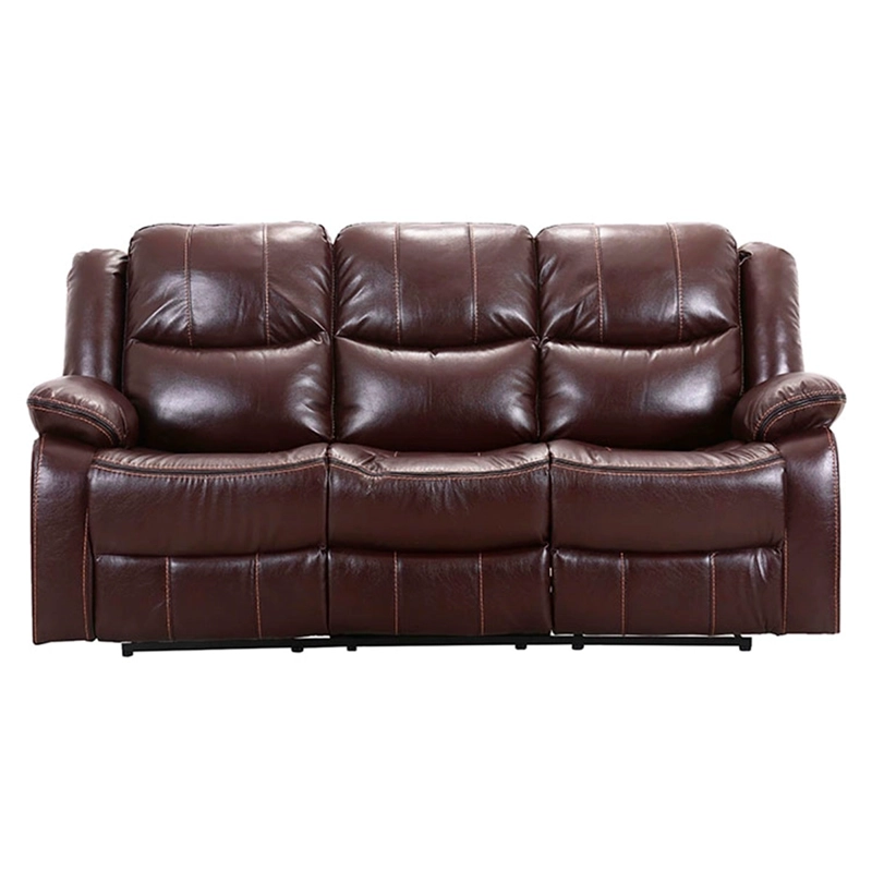 SOFÁ RIPLEY HOME RECLINABLE FINESSO 3 CUERPOS CAFÉ - 2