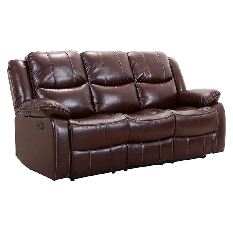 SOFÁ RIPLEY HOME RECLINABLE FINESSO 3 CUERPOS CAFÉ - 3