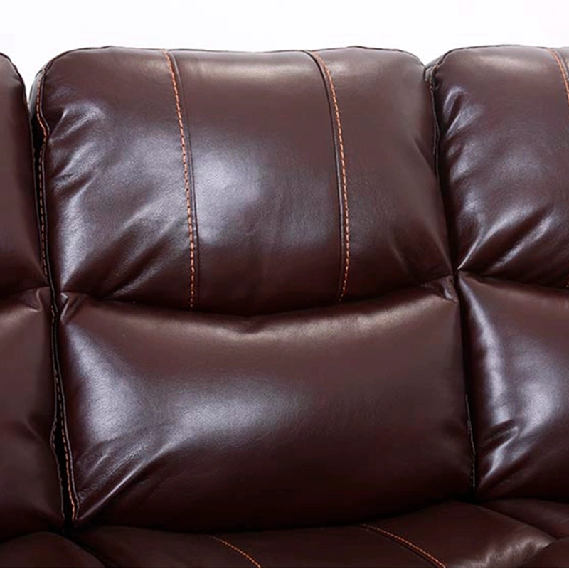 SOFÁ RIPLEY HOME RECLINABLE FINESSO 3 CUERPOS CAFÉ - 7
