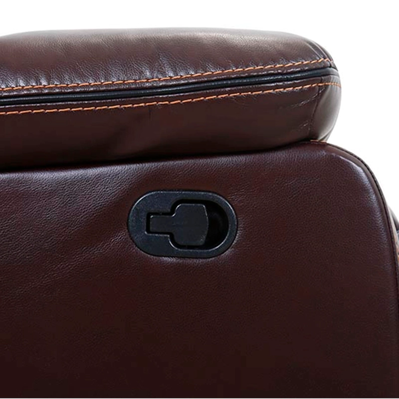 SOFÁ RIPLEY HOME RECLINABLE FINESSO 3 CUERPOS CAFÉ - 9