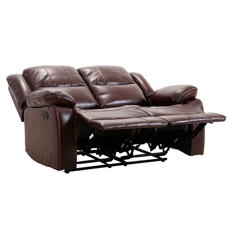 SOFÁ RIPLEY HOME RECLINABLE FINESSO 2 CUERPOS CAFÉ - 5