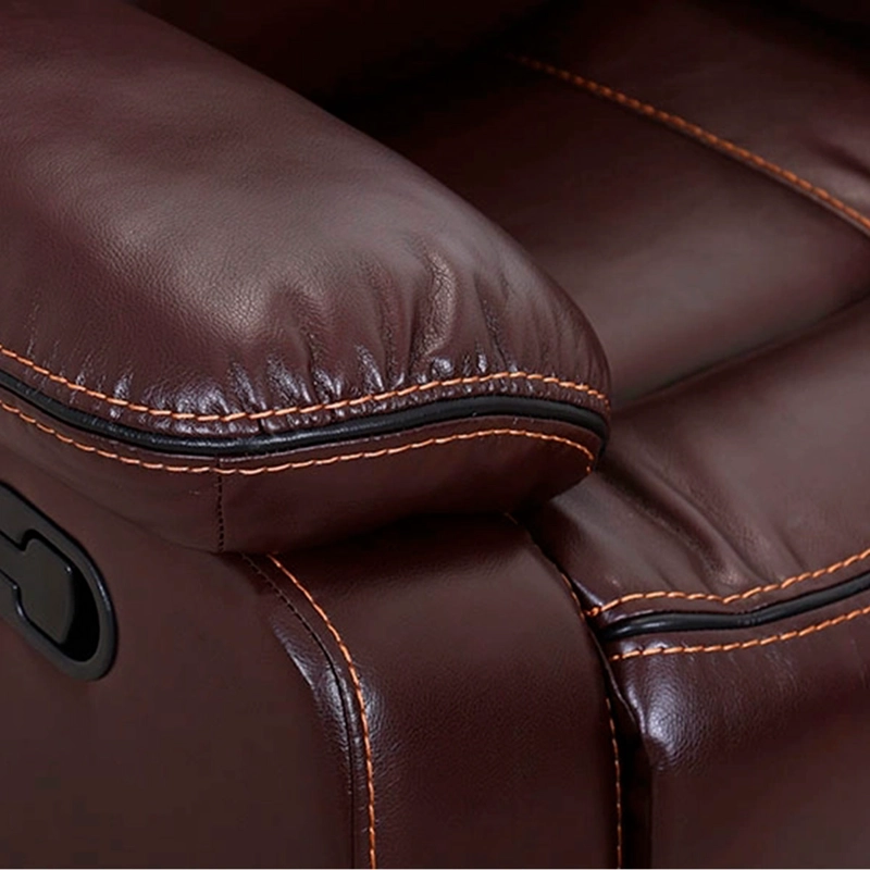 SOFÁ RIPLEY HOME RECLINABLE FINESSO 2 CUERPOS CAFÉ - 8