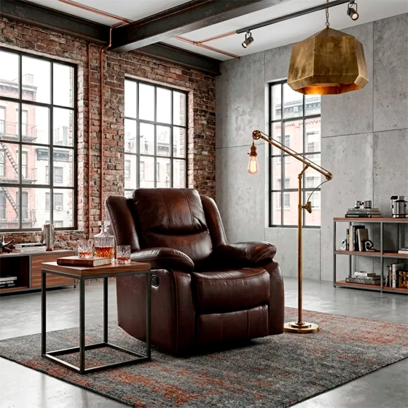 BERGERE RIPLEY HOME RECLINABLE FINESSO CAFÉ - 1