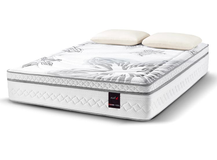 COLCHON ROSEN ART 4 KING + 2 ALMOHADAS MEMORY MAX - 1